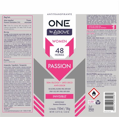Label (Deo Ant One By Above Passion Women   Ficha)